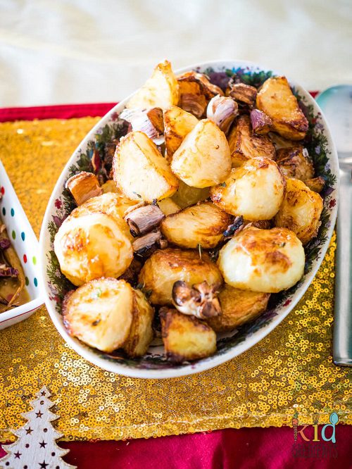 Duck Fat Roasted Potatoes With Thyme And Garlic