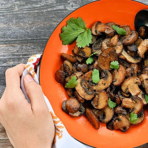 Thanksgiving Appetizers Gluten-Free Sauteed Baby Bella Mushrooms: 15 Min to Perfection
