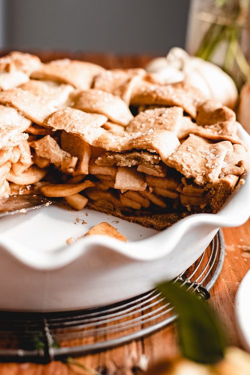 Vegan dessert for Thanksgiving The BEST Homemade Healthy Apple Pie (Vegan)