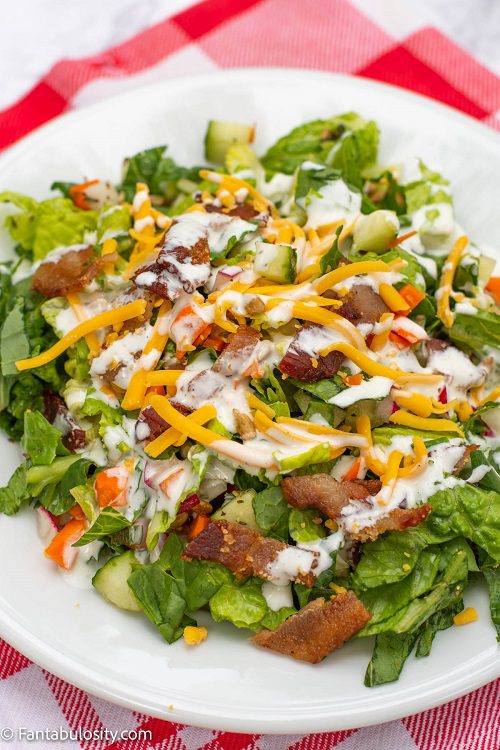 The BEST Side Salad Recipe