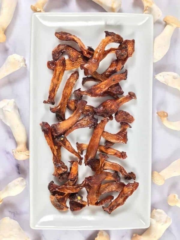 Air Fryer Jerky - Vegan Oyster Mushroom Jerky
