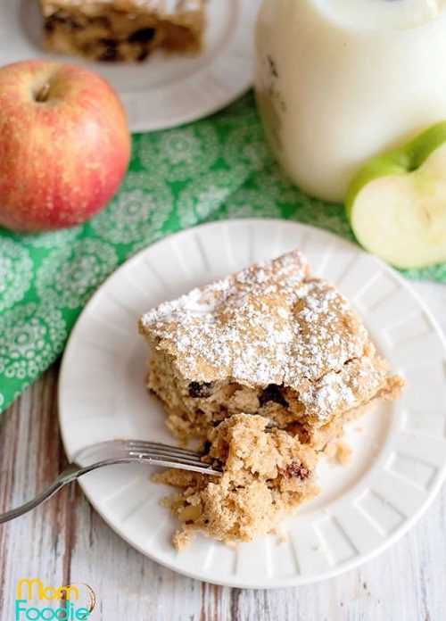 Fall Apple Dessert Applesauce Cake - Easy Fall Dessert Recipe