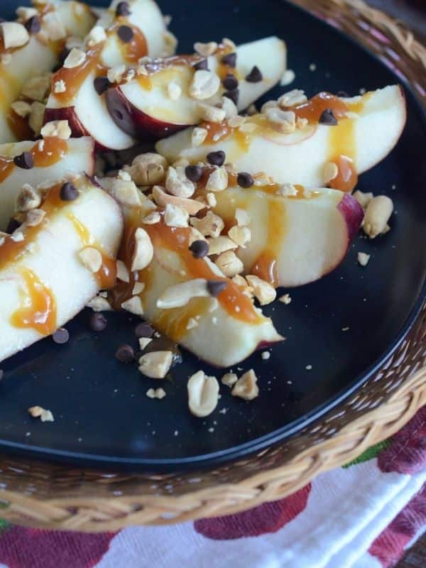 Caramel Apple Slices – Healthy Snack for Kids