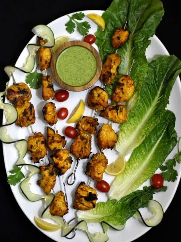 Chicken Tikkas Indian appetizer recipes