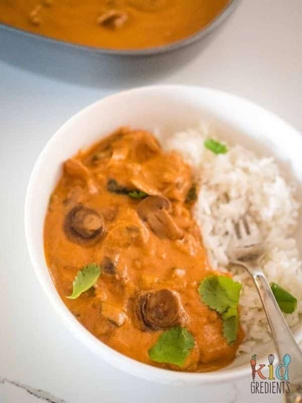 Creamy Mushroom Vegetarian curry Recipes