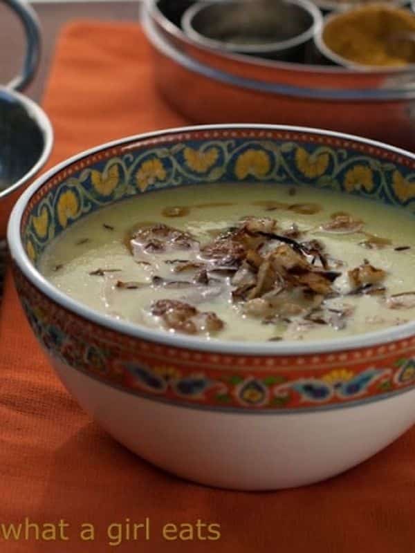 Indian appetizer recipes Curried Cauliflower Soup