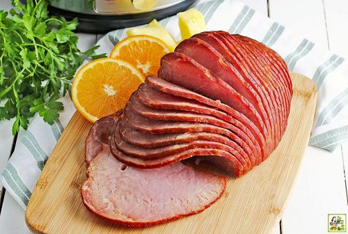 Keto Thanksgiving Dinner Easy Instant Pot Ham Recipe with Sugar-Free Glaze (Keto and Low Carb)