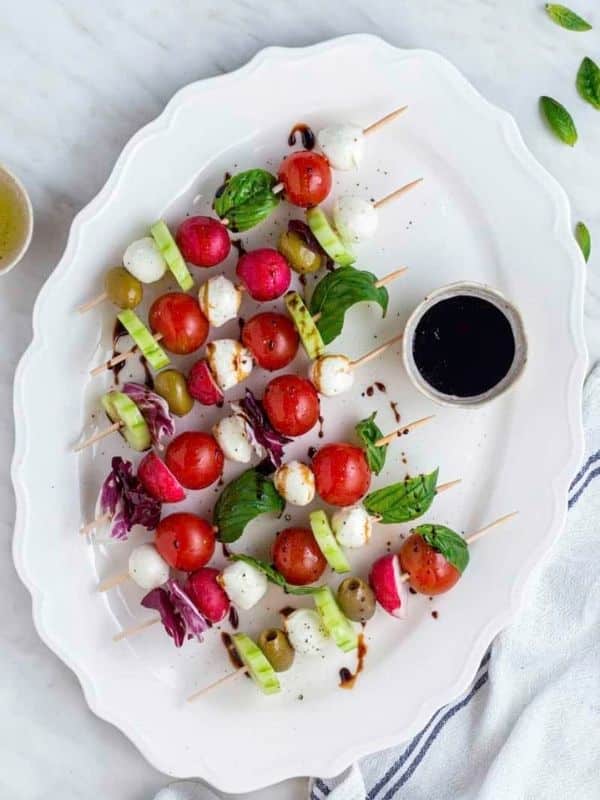 Easy Salad Kabobs Recipe