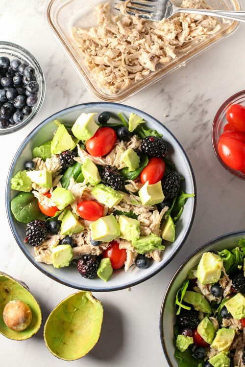 Easy Summer Green Salad {keto, paleo, Whole30, AIP, vegan}