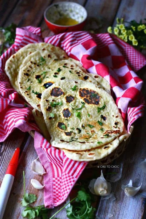 Indian Recipes For Bread Garlic Naan