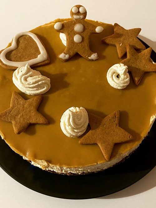 Dessert Recipes For Christmas​ Gingerbread cheesecake