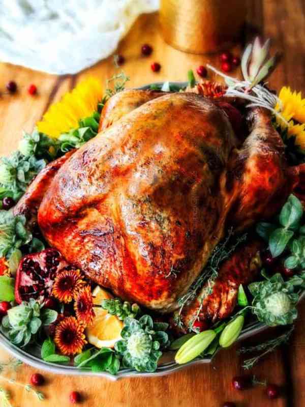 How To Roast Turkey With Herb Butter