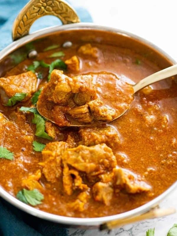 Instant Pot Lamb Curry - Lamb Bhuna - Bhuna Gosht recipe