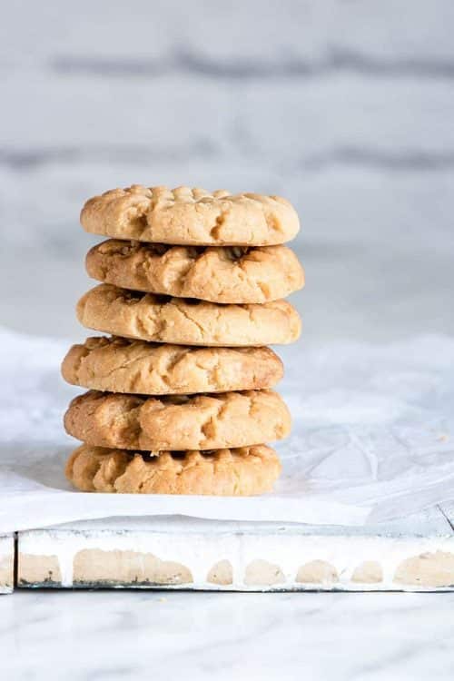 Keto Peanut Butter Cookies {Keto, Low Carb, Gluten-Free)