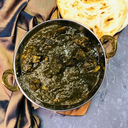Lamb and Spinach Curry - Lamb Palak - Saag Gosht