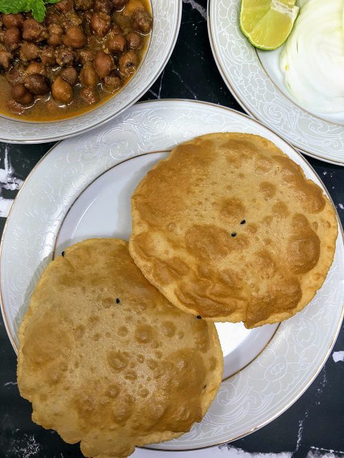 Indian Recipes For Bread Poori (Puri) - Deep Fried Puffy Indian Bread