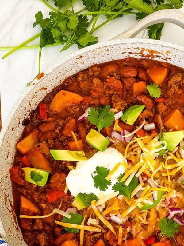 Spicy Chili with Butternut Squash