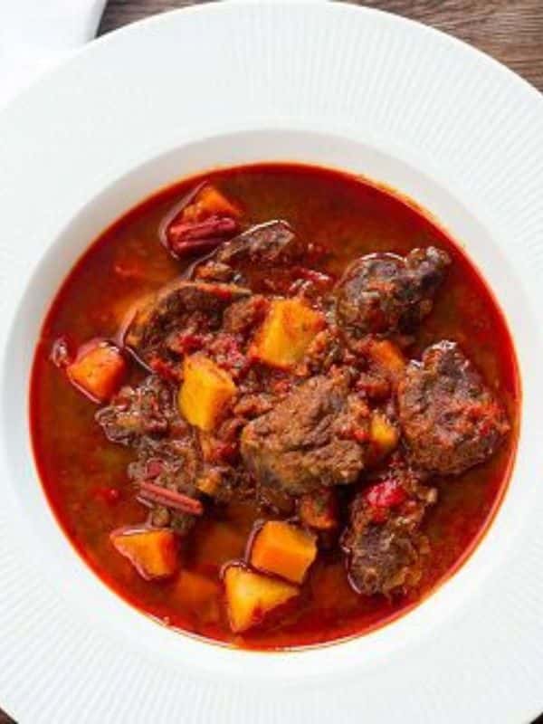 Traditional Slow Cooker Hungarian Goulash