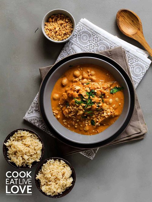 Massaman Curry with Chickpeas