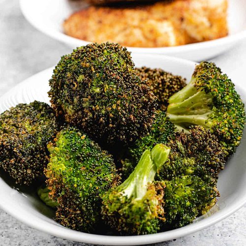 Keto Veggie Sides Air Fryer Broccoli