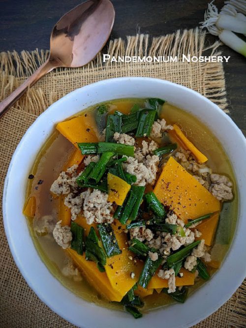 Canh Bi Do Thit - Vietnamese Kabocha Squash Soup