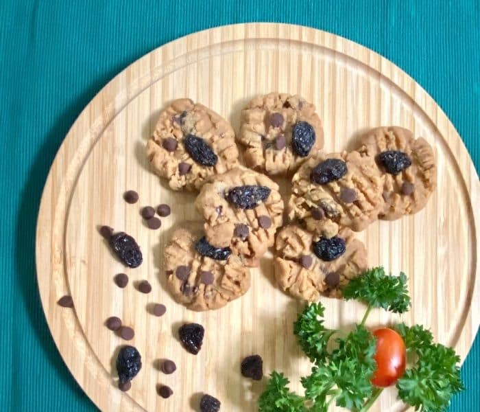Christmas vegan cookies