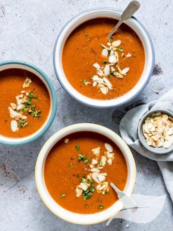 Vegetarian Keto Soup Instant Pot Tomato Soup (Creamy and Easy)