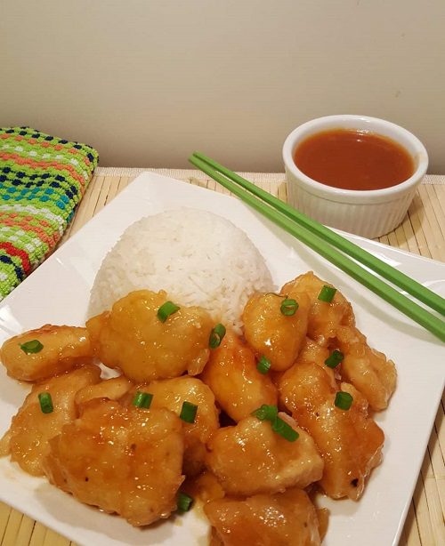 Pressure Cooker Chinese Take Out Sweet ‘N Sour Chicken {Instant Pot}