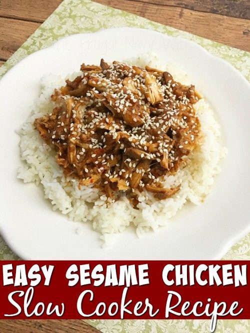 Sesame Chicken Crockpot Recipe