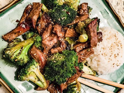 Stir Fry Broccoli and Beef