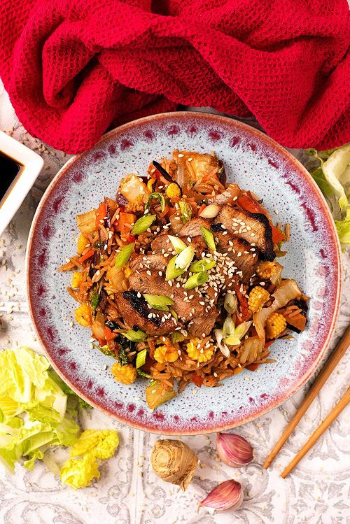 Chinese Recipes With Pork Teriyaki Pork Stir Fry Recipe