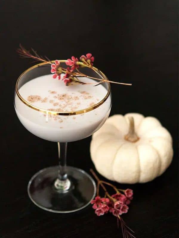 The White Pumpkin Cocktail recipes for fall