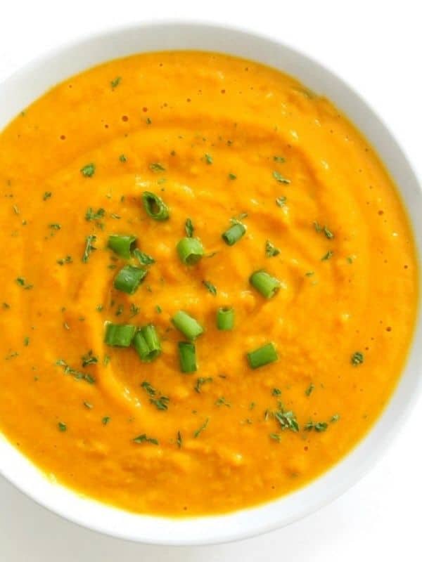 Vegan Curried Pumpkin Soup (Gluten-Free, Paleo)