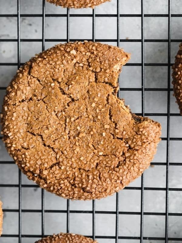 Vegan Molasses Cookies