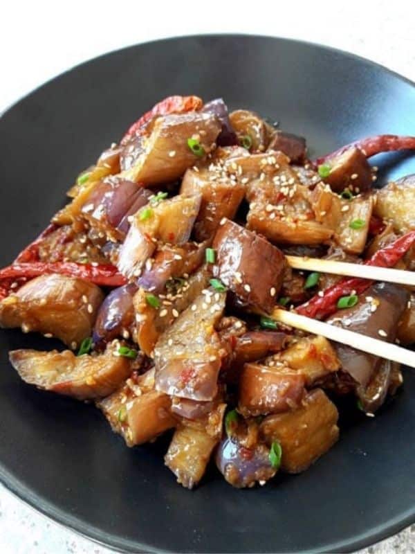 Chinese Spicy Eggplant