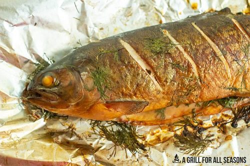 Christmas Dinner With Fish Easy Whole Smoked Trout