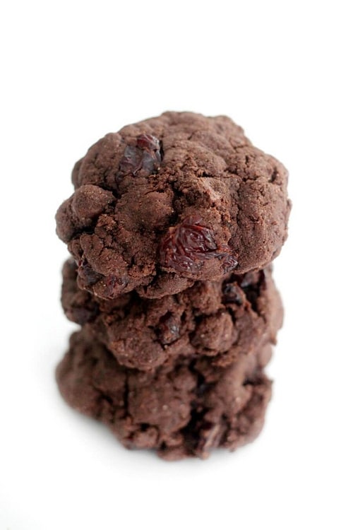 Chocolate Cookie Recipes Gluten-Free Double Chocolate Cherry Cookies (Vegan, Allergy-Free)