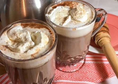 Homemade Hot Chocolate with Cinnamon and Ancho Chile