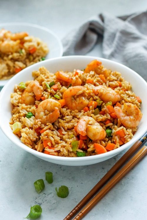 Chinese Seafood Recipes King Prawn Fried Rice