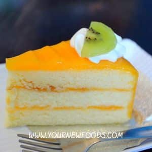 A Slice Of Orange Cake