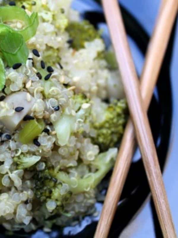 Sesame Broccoli Quinoa