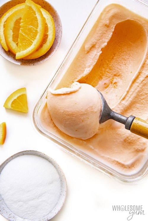 Sugar Free Orange Sherbet Recipe