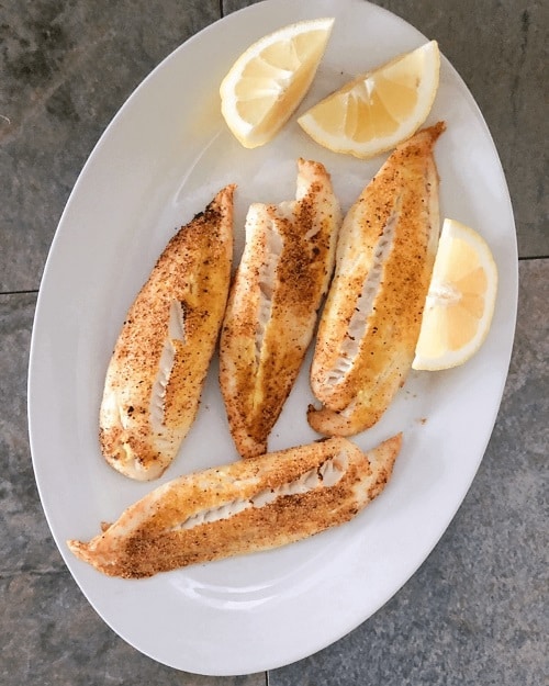 fish In Air Fryer - No Breading (Keto-friendly)