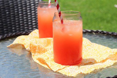 Non-Alcoholic Cocktail Tropical Sunshine Drink