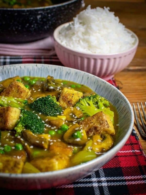 Vegan Chinese Curry in 30 minutes and One Pot