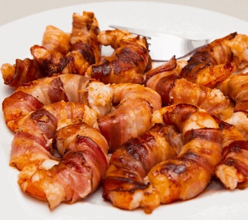 Air Fryer Bacon Wrapped