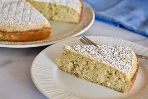 gluten-free Almond Flour Apple Cake dessert