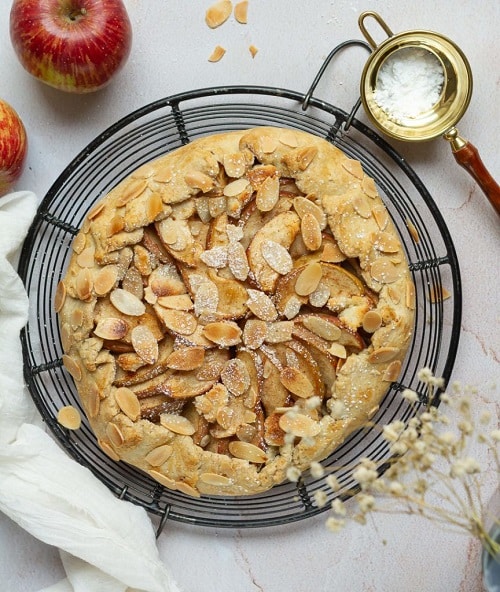 Gluten-Free Desserts With Apples Apple Marzipan Galette