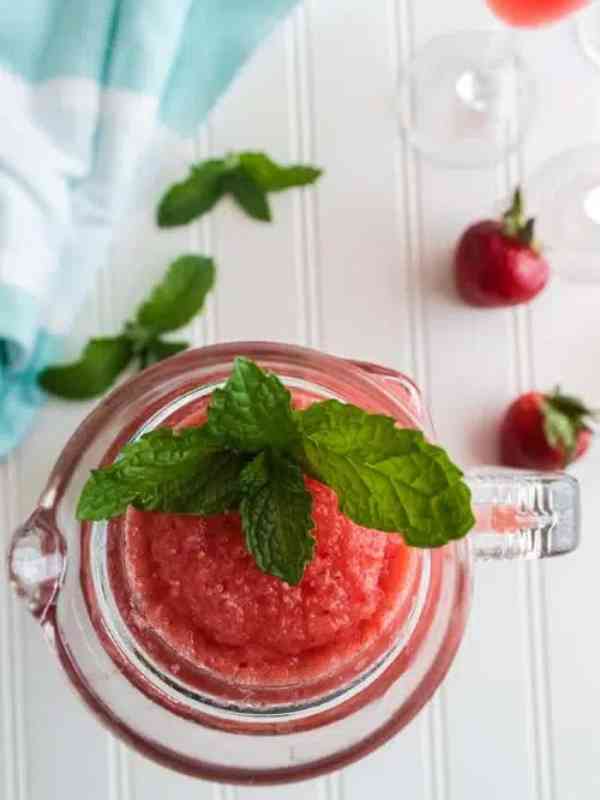 Boozy Strawberry Watermelon Drink Recipe