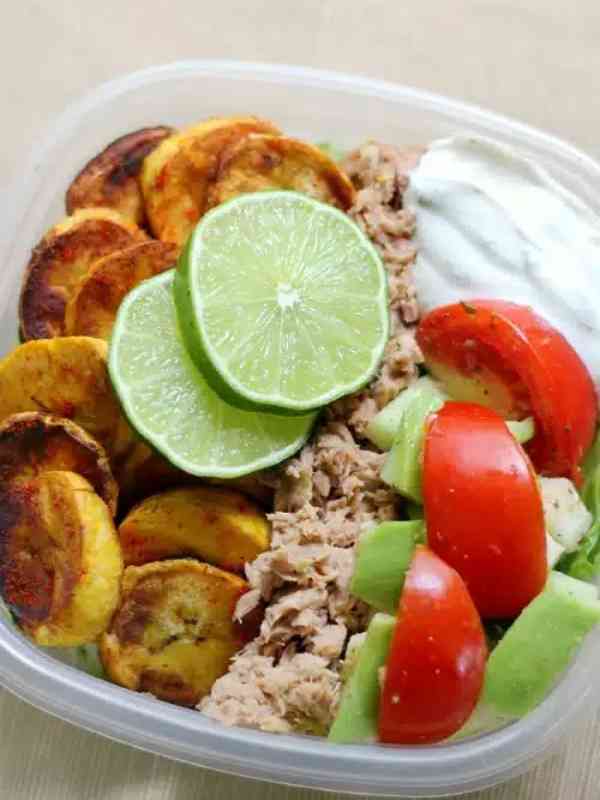 Cuban-Style Tuna Meal Prep Bowls (Gluten-Free, Paleo)